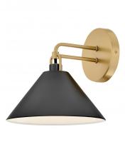 Lark Canada 84430LCB-BK - Small Single Light Sconce