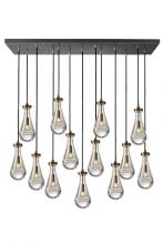 Vinci Lighting Inc. C88813-L-AB/BK - Loft Pendant Aged Brass/Black