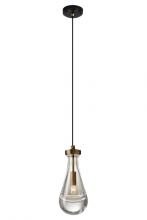 Vinci Lighting Inc. C88801-AB/BK - Loft Pendant Aged Brass/Black