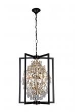 Vinci Lighting Inc. C10421-18AB/BK - Amare Chandelier Aged Brass/Black