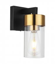 Vinci Lighting Inc. WS705-1AB/BK - Aurora Wall Sconce Aged Brass/Black