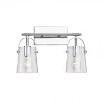 Avista Lighting Inc A4312CH - Avista Arden Vanity Wall Light 2-Light Chrome