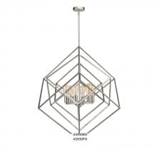 Avista Lighting Inc A5930PN - Avista Geometric 30" Chandelier Polished Nickel