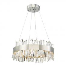 Avista Lighting Inc A7820CH - Avista Geo Chandelier 20" Chrome-LED