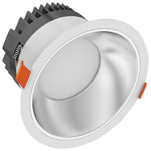 Stanpro (Standard Products Inc.) 64789 - VELOCE 8IN 26W 120-277V 4000K 70° SILVER BAFFLE FROSTED ROUND 2490lm