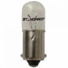 Stanpro (Standard Products Inc.) 50269 - MINIATURE LAMP ANSI:SP-105 T-3.25 130V 0.023A 3W BA9s CLEAR 10 PACK STD