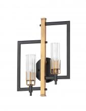 Maxim 16112CLBKAB - Flambeau-Wall Sconce