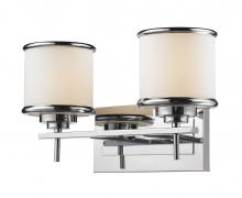 Levico LVV1102W-CH - 2 Light Wall Sconce - Chrome