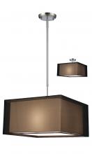 Levico LVB715SP-BNB - 3 Light Semi-Flush / Pendant - Brushed Nickel