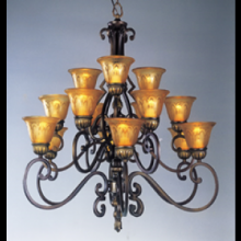 Levico LL91015P-BT - Chandelier - Bronze