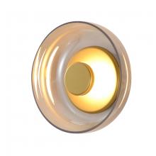 Bethel International DLS86W9G - Metal and Glass LED Wall Sconce