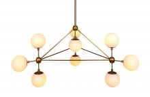 Bethel International DU03GD - Chandelier Matte Gold