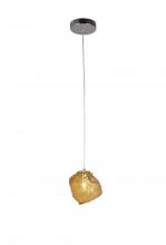 Bethel International DU126A - Single Pendant Lighting Amber