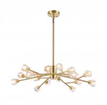 Bethel International DU89G - Chandelier Shiny Gold