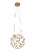 Bethel International FIT04C15G - Gold LED Chandelier