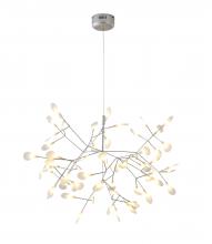 Bethel International FL02C38SL - LED Chandelier Metal & Acrylic