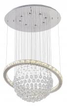 Bethel International JP01 - Chrome LED Chandelier