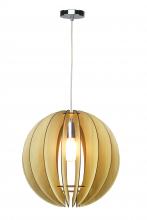 Bethel International JU03C15W - Chandelier Natural Wood