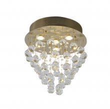 Bethel International LX03SF14G - Semi Flush Mount Gold