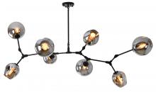 Bethel International MA11XBLK-SMK - Chandelier Matte Black