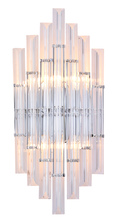 Bethel International MU26W19CH - Wall Sconce Metal & Glass