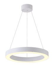 Bethel International MU30CC21W - Matte White LED Chandelier