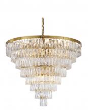 Bethel International OC46C36G - Chandelier  Metal & Crystal