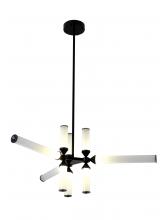 Bethel International ZD25C43CO - Aluminum and Glass LED Chandelier