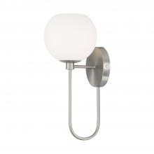 Capital Canada 652111BN-548 - 1-Light Circular Globe Sconce in Brushed Nickel