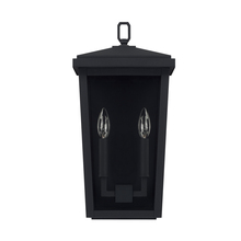 Capital Canada 926222BK - 2 Light Outdoor Wall Lantern