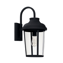 Capital Canada 927011BK - 1 Light Outdoor Wall Lantern