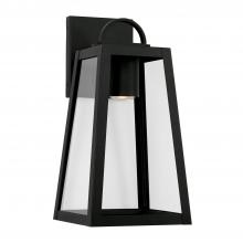 Capital Canada 943711BK-GL - 1 Light Outdoor Wall Lantern