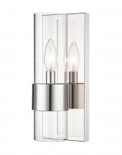 Z-Lite 343-1S-PN - 1 Light Wall Sconce