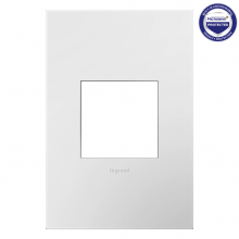 Legrand Canada AWP1G2WH6 - Gloss White, 1-Gang Wall Plate