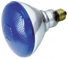 Satco Products Inc. S5006 - 100 Watt BR38 Incandescent; Blue; 2000 Average rated hours; Medium base; 230 Volt