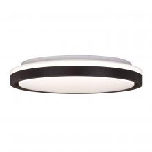 Vaxcel International C0315 - Ellie 16.25-in. LED Flush Mount Bronze