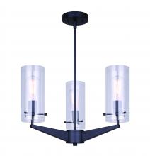 Canarm ICH759A03BK - JONI 3 Light Chandelier