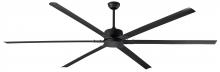 Canarm CP120BK - 120" Black Industrial Ceiling Fan with Downrod Mount