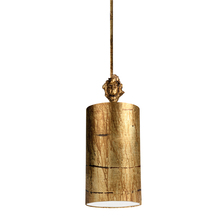 Lucas McKearn PD1050 - Fragment Gold Small Mini Pendant Convertible To Semi Flush Antiqued Gold