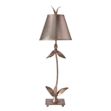 Lucas McKearn TA1210 - Red Bell Silver Buffet Table Lamp