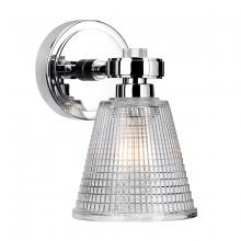 Lucas McKearn BB-GUNNIS1-PC - Gunnislake1 1 Light Bath Light in Polished Chrome