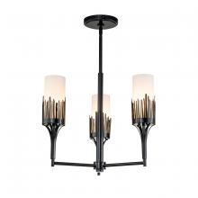 Lucas McKearn CH20319BLK-3 - Sawgrass 3 Lt Chandelier in Black