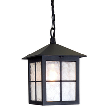 Lucas McKearn EL/BL18B - Winchester Chain Outdoor Hanging  Lantern in Black