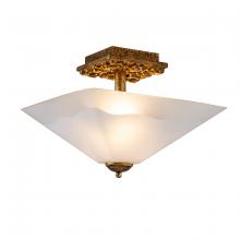 Lucas McKearn FM1002G-2 - Star Gold Flush Mount