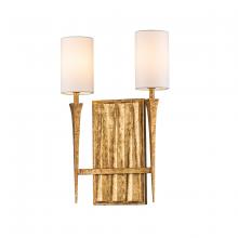 Lucas McKearn SC10506G-2 - Crest 2 Light Gold Sconce