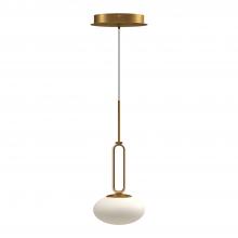  PD29806-BG - Tavira 6-in Brushed Gold LED Pendant