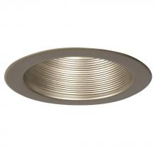 Galaxy Lighting 509PT - 6" Line Voltage Step Baffle - Pewter