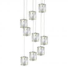 Galaxy Lighting L923067CH - 9L PENDANT CH