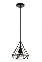 Elegant LDPD2089 - Jago Collection Pendant D9.8 H9.8 Lt:1 Black Finish