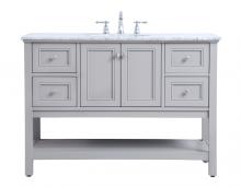 Elegant VF27048NW - 48 Inch Single Bathroom Vanity in Natural Wood